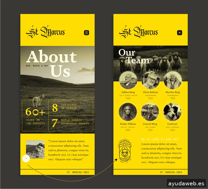Miguel Recio // Identity & Web design