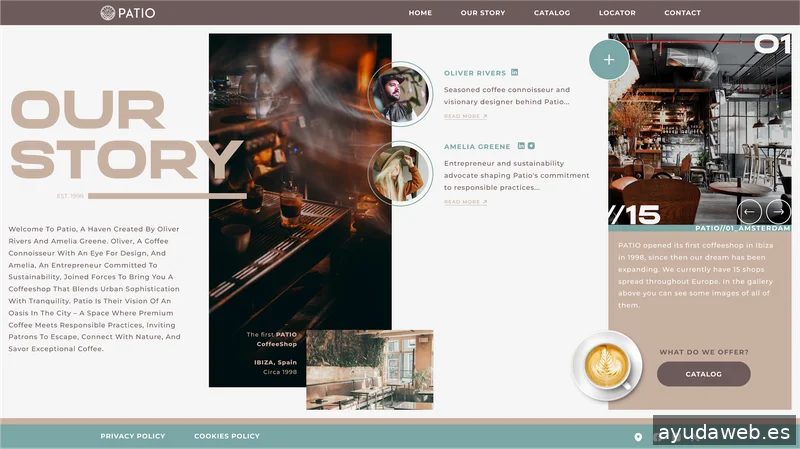 Miguel Recio // Identity & Web design