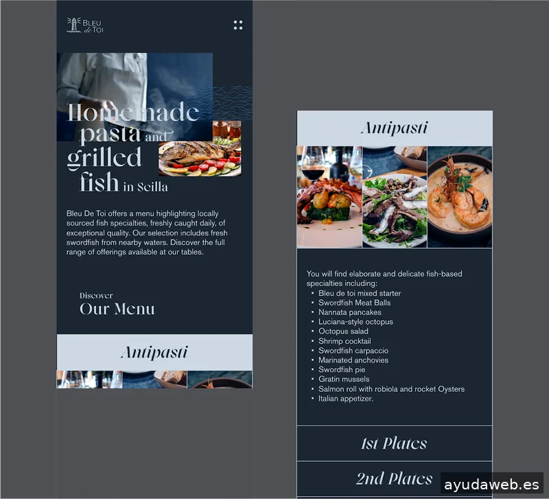 Miguel Recio // Identity & Web design