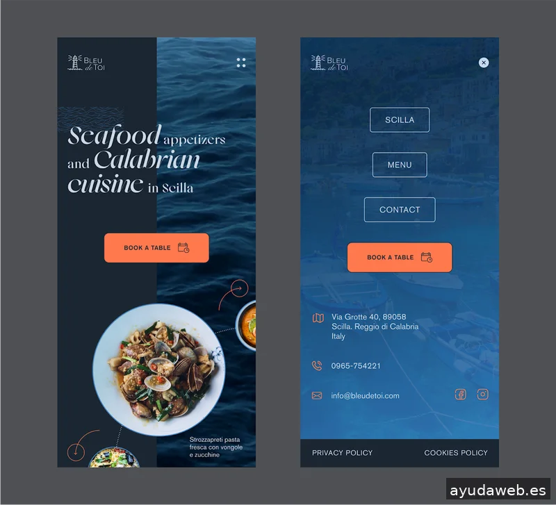 Miguel Recio // Identity & Web design