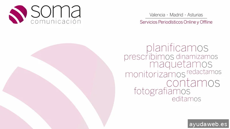 Soma Comunicación. Agencia de servicios periodísticos