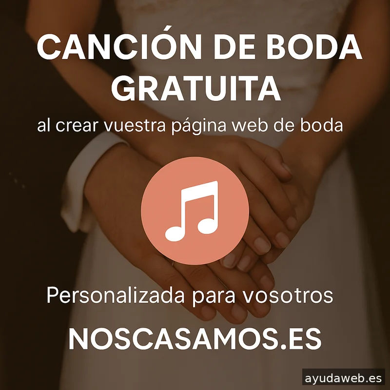 NosCasamos.es – Webs de boda personalizadas