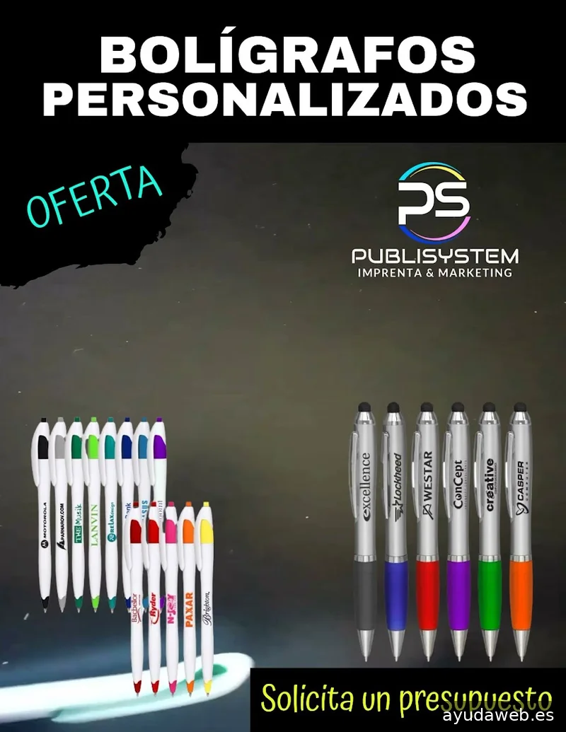 Publisystem imprenta en Bigastro