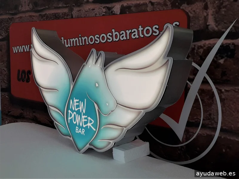 Rótulos y luminosos baratos