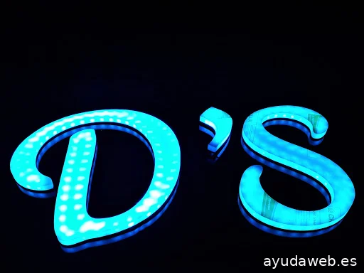 Rótulos y luminosos baratos