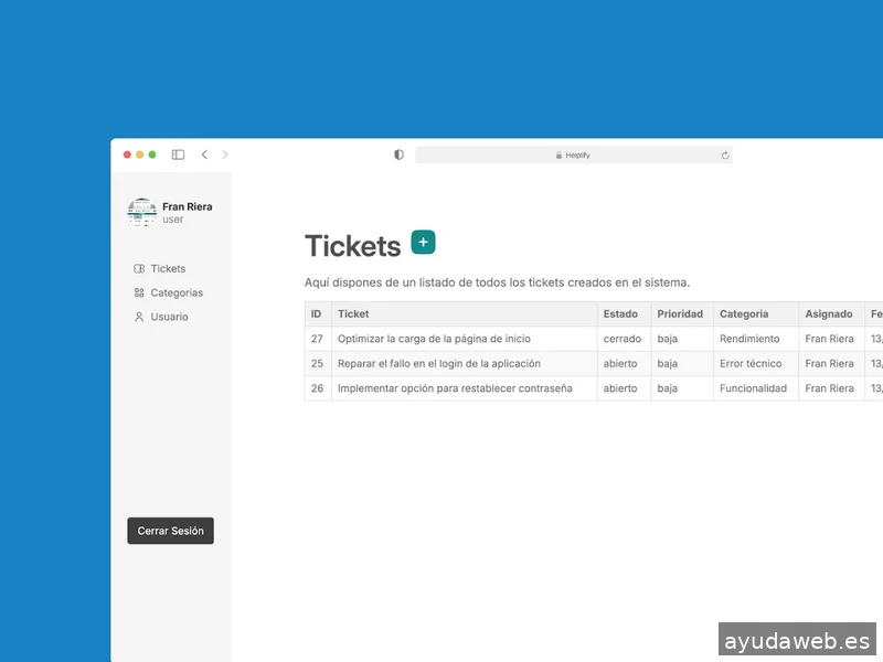 Fran Riera - Desarrollo Web y Soporte IT