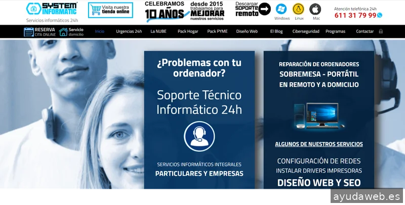 SYSTEMINFORMATIC SERVICIOS INFORMÁTICOS 24H