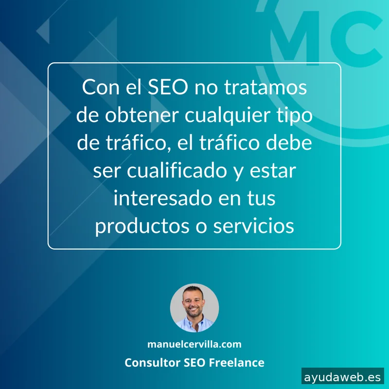 Manuel Cervilla - Consultor SEO