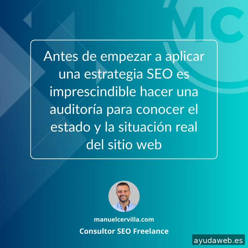 Manuel Cervilla - Consultor SEO