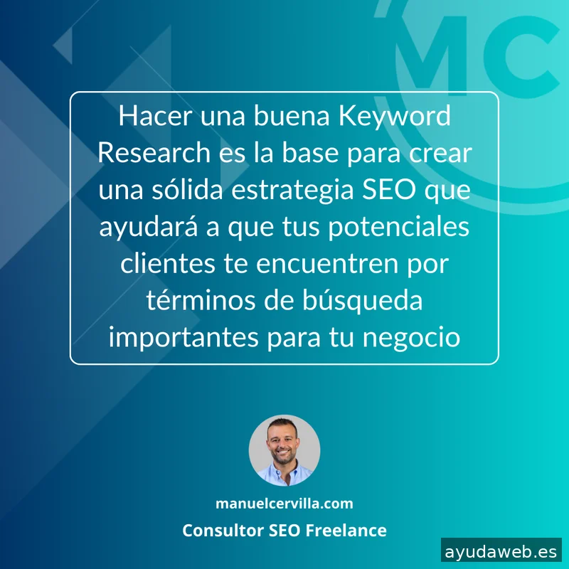 Manuel Cervilla - Consultor SEO