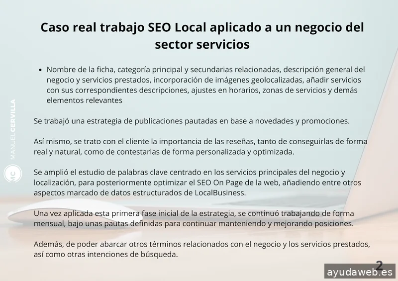 Manuel Cervilla - Consultor SEO