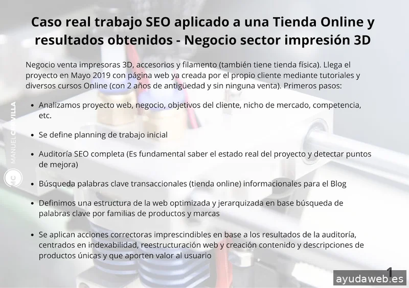 Manuel Cervilla - Consultor SEO