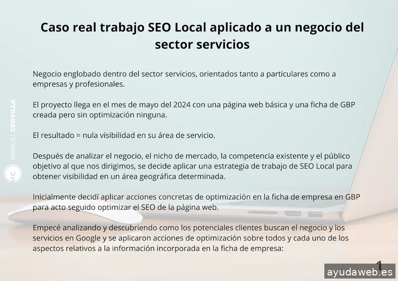 Manuel Cervilla - Consultor SEO
