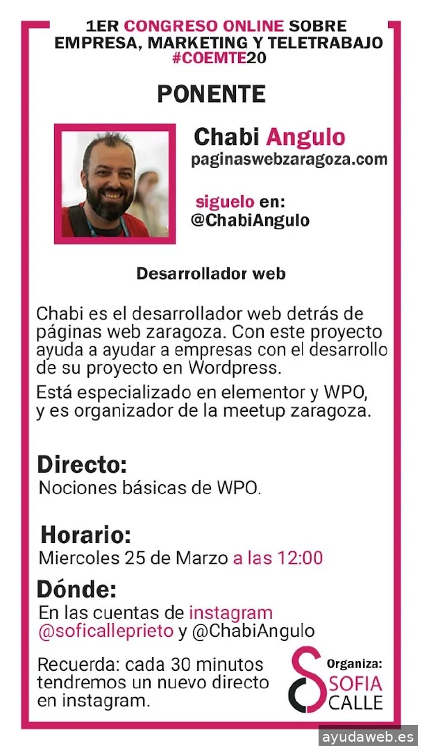 Páginas Web Zaragoza