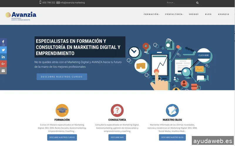 Activions - Espai Coworking | Disseny de webs | Disseny gràfic