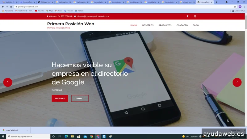 Primera Posición Web Marketing Digital