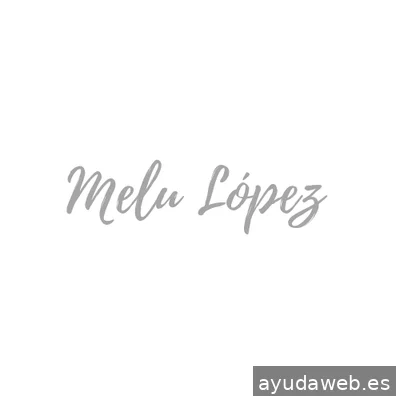 Melu Lopez | Diseñadora Web de marcas personales y negocios digitales