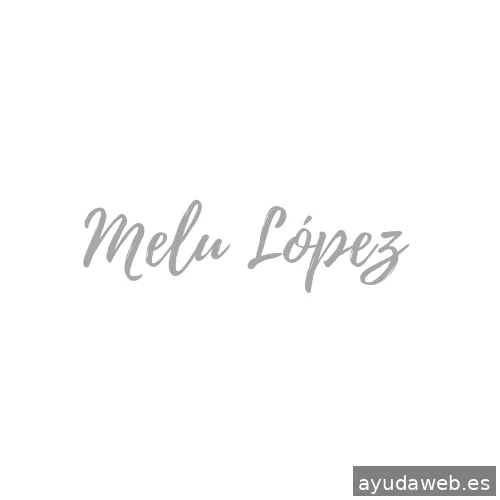 Melu Lopez | Diseñadora Web de marcas personales y negocios digitales