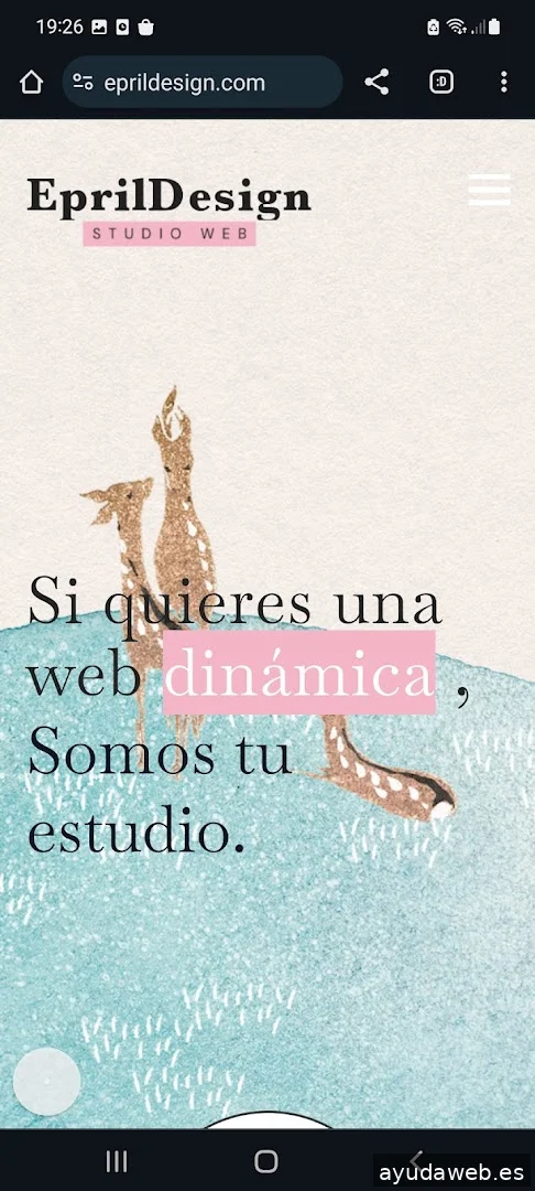 Diseño Web - EprilDesign Estudio