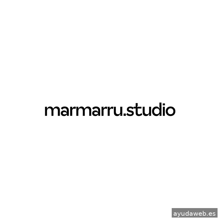 Marmarru Studio | Servicios de Diseño Gráfico y Diseño Web en Donostia