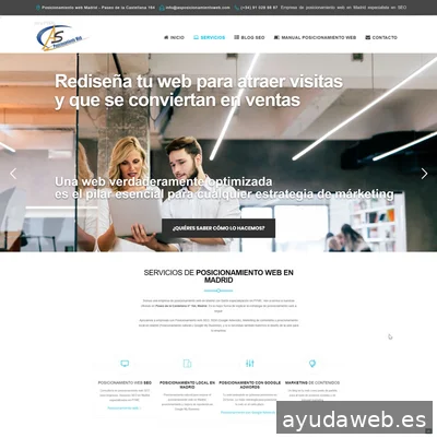 As Posicionamiento Web. Tu agencia SEO en Madrid