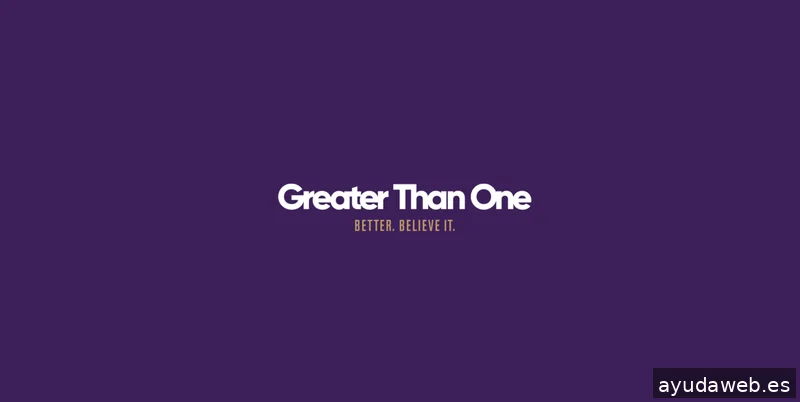 GREATER THAN ONE EUROPE