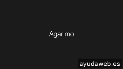 Agarimo Estudio