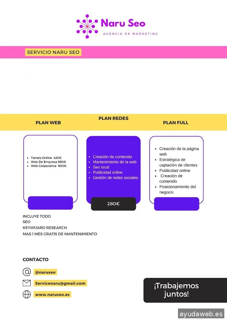 Naru Seo - Agencia De Marketing