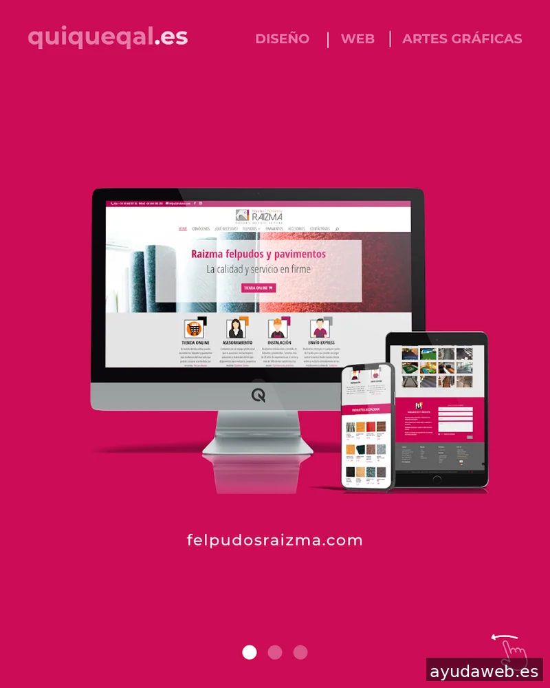 👨🏻‍💻 Quique Alameda: Diseñador Web & Gráfico Freelance