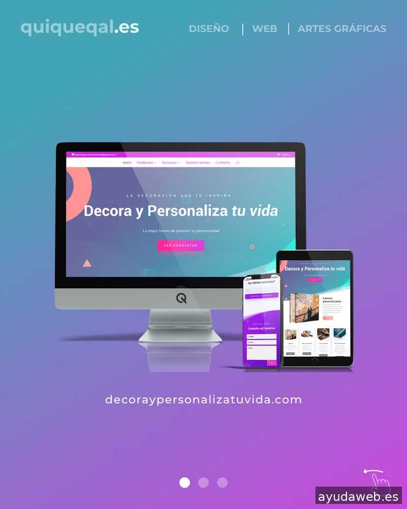 👨🏻‍💻 Quique Alameda: Diseñador Web & Gráfico Freelance