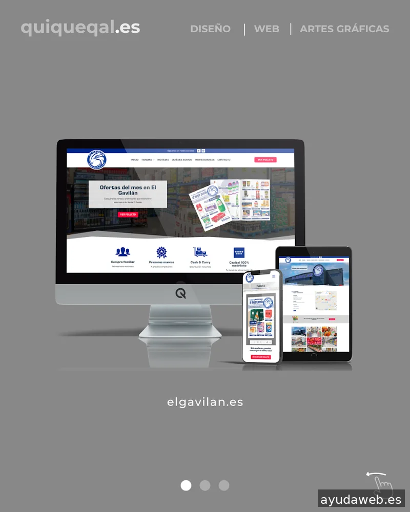 👨🏻‍💻 Quique Alameda: Diseñador Web & Gráfico Freelance