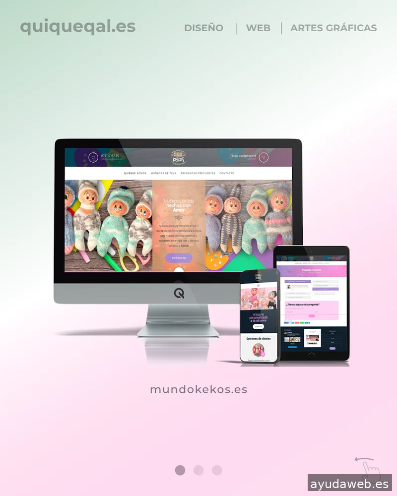 👨🏻‍💻 Quique Alameda: Diseñador Web & Gráfico Freelance