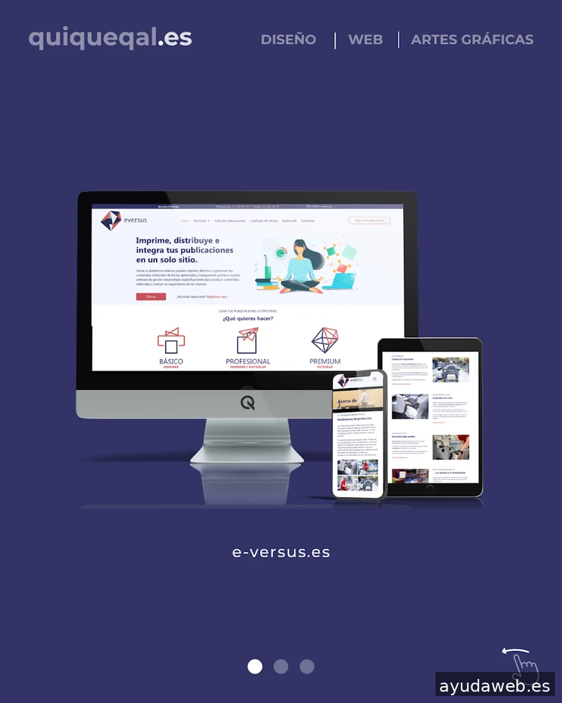 👨🏻‍💻 Quique Alameda: Diseñador Web & Gráfico Freelance