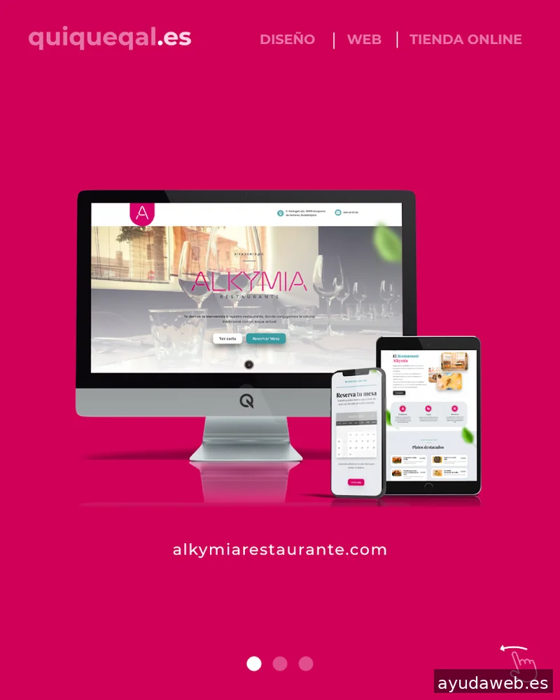 👨🏻‍💻 Quique Alameda: Diseñador Web & Gráfico Freelance