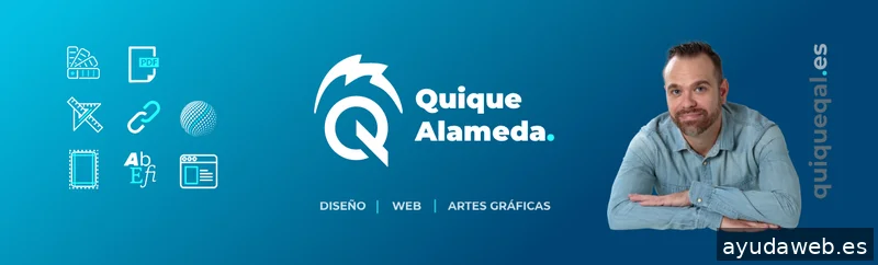 👨🏻‍💻 Quique Alameda: Diseñador Web & Gráfico Freelance
