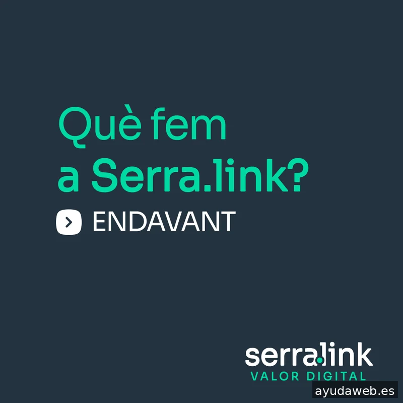 Serra.link / Pàgines web i màrqueting digital a Cardedeu i Vilamajor