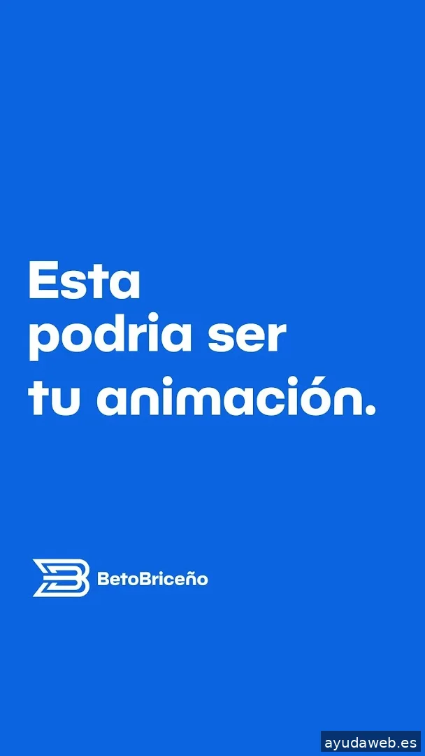 Beto Briceño - Diseñador Grafico, Motion Graphics y Marketing en Bilbao