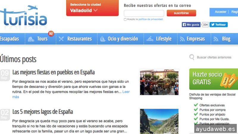 Webs de Empresas - Diseño Web Valladolid