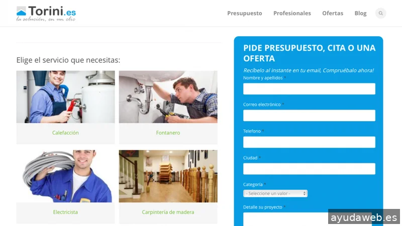 Webs de Empresas - Diseño Web Valladolid