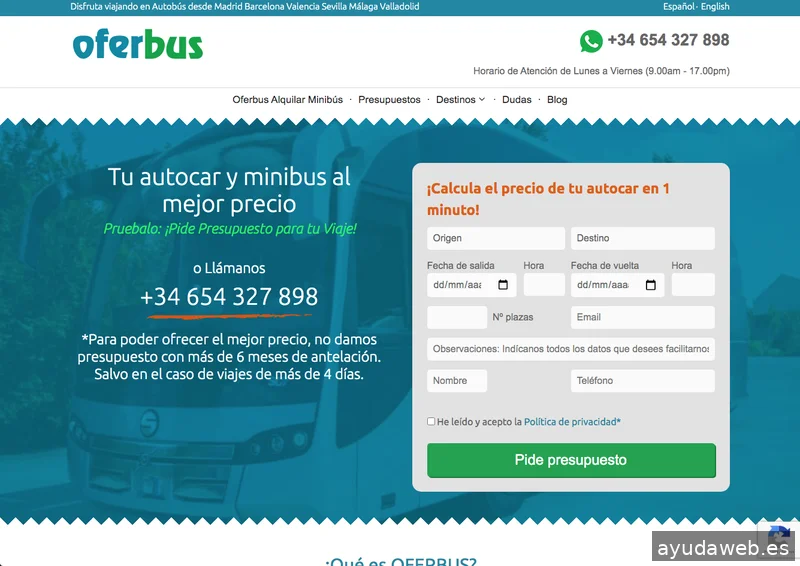 Webs de Empresas - Diseño Web Valladolid