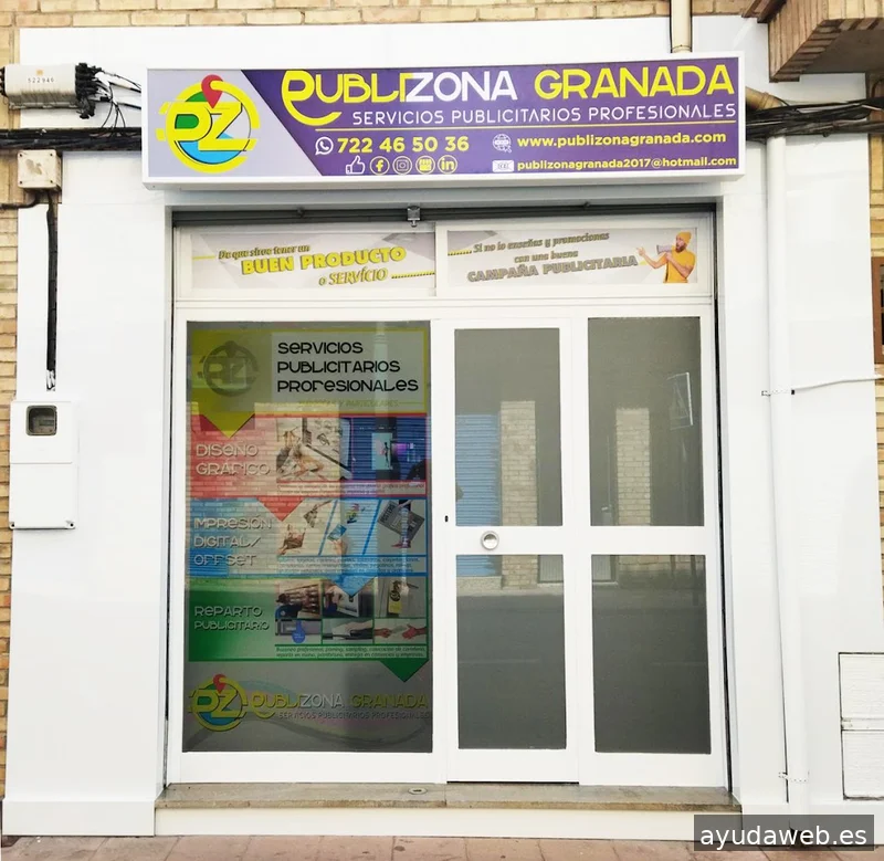 Publizona Granada / Servicios Publicitarios Profesionales