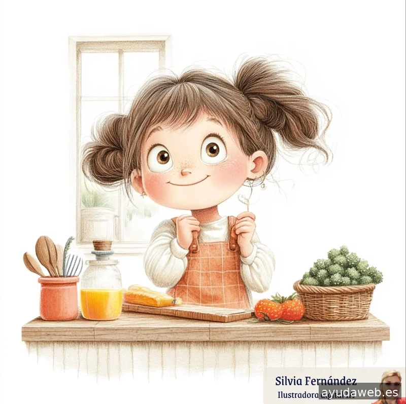 Silvia Fernández - Ilustración digital IA para autoras de cuentos infantiles y novelas