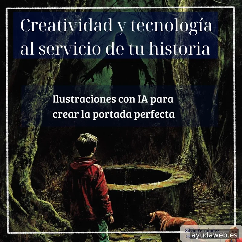 Silvia Fernández - Ilustración digital IA para autoras de cuentos infantiles y novelas