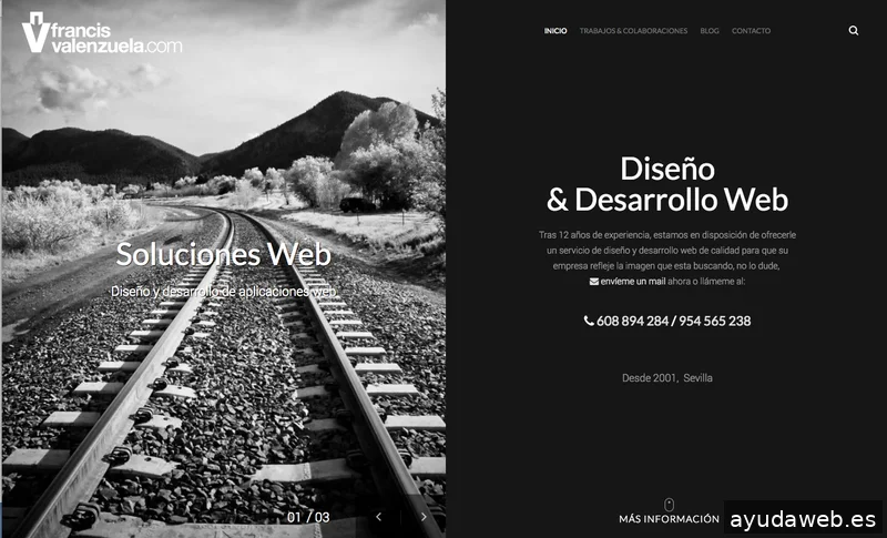 Francis Valenzuela Diseño Web