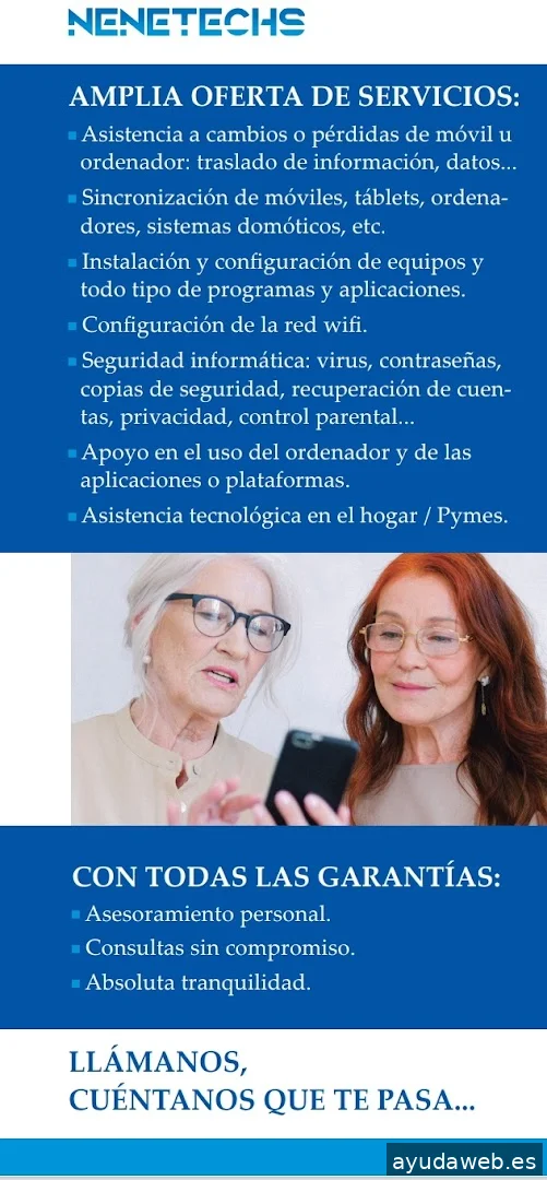 NeneTeChs: Servicios informáticos, Asistencia informática Online y tienda de informática en Vitoria