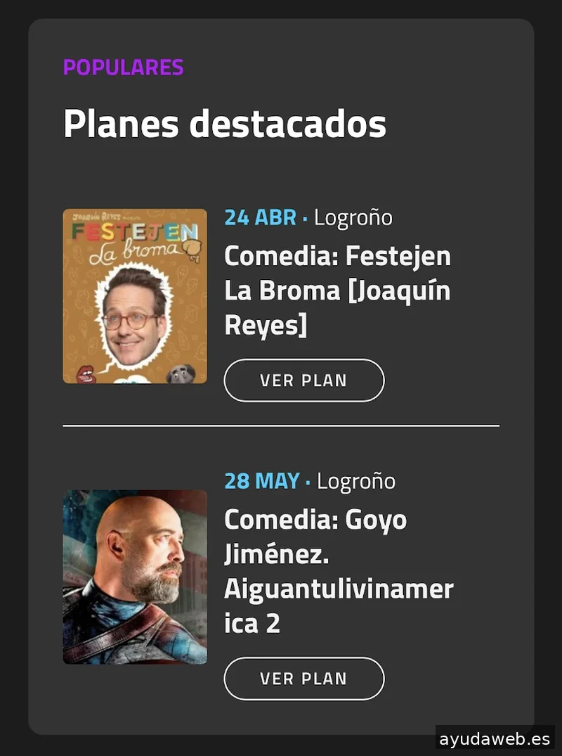 La Listilla | Agenda cultural y de ocio nº1 en Logroño y La Rioja | Promoción y difusión de eventos