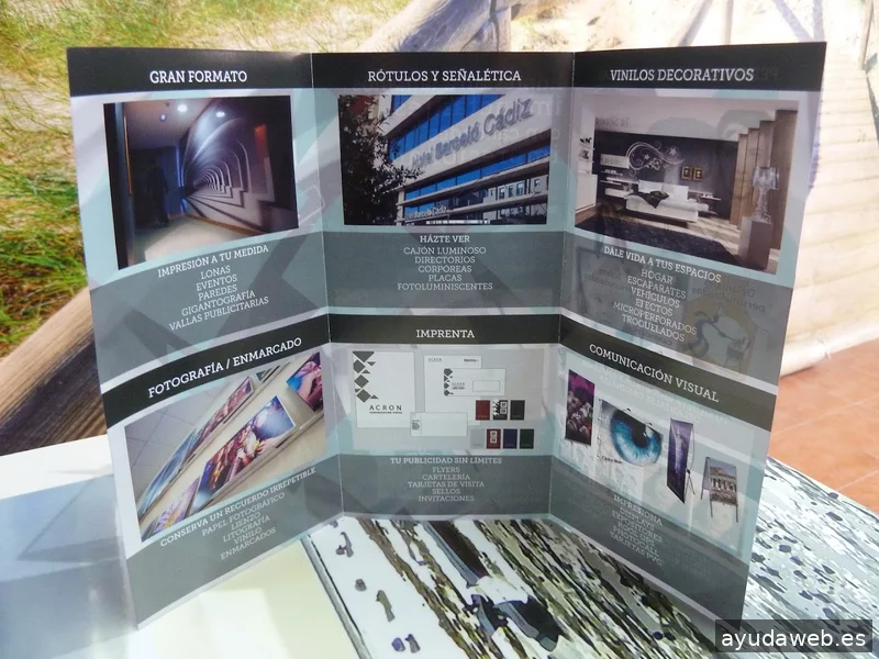 ACRON : IMPRESIÓN GRAN FORMATO