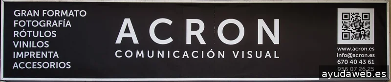 ACRON : IMPRESIÓN GRAN FORMATO