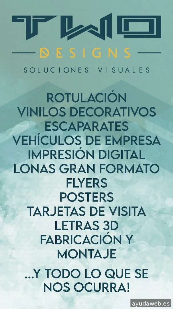 Two Designs | Rotulación y diseño gráfico