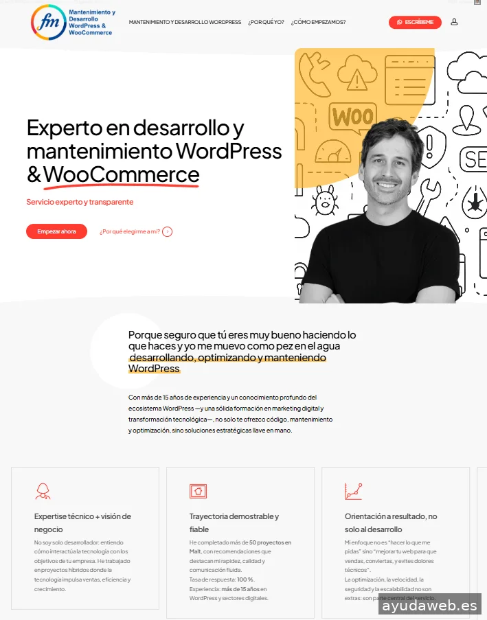 Fran Madrigal - Experto en Wordpress y Transformación Digital con IA